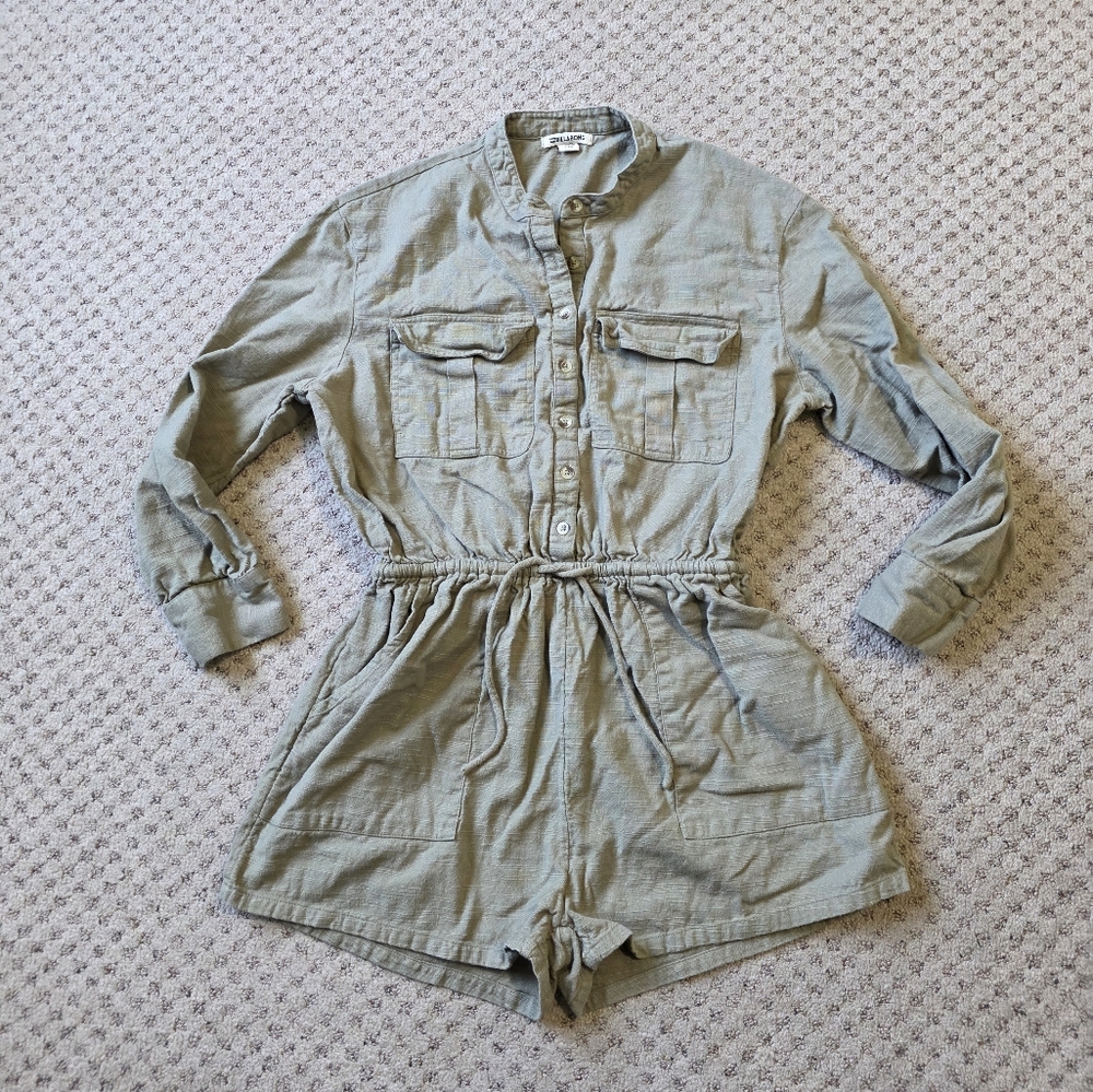 Billabong Cotton Romper - Picture 1 of 11
